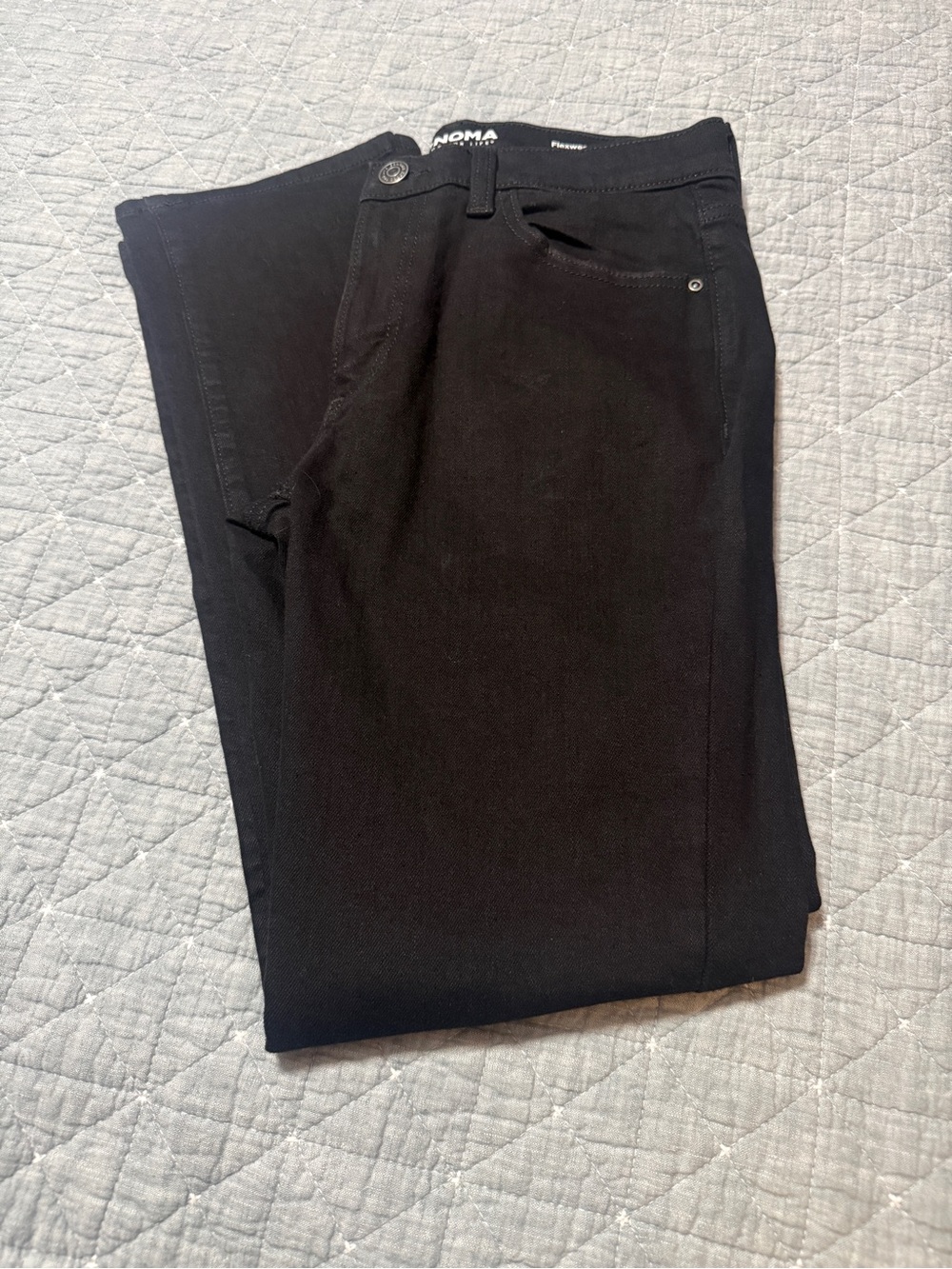 Sonoma Boys Flexware Straight Black Pants / Jeans Sz 16